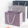 Specialty Textured Shopping Paper Bag with Printing