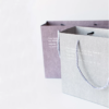 Specialty Textured Shopping Paper Bag with Printing