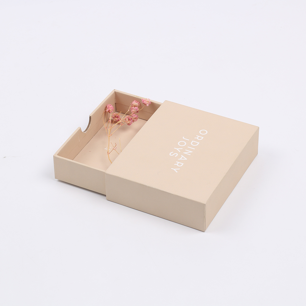 Sliding Drawer Box with Finger Hole