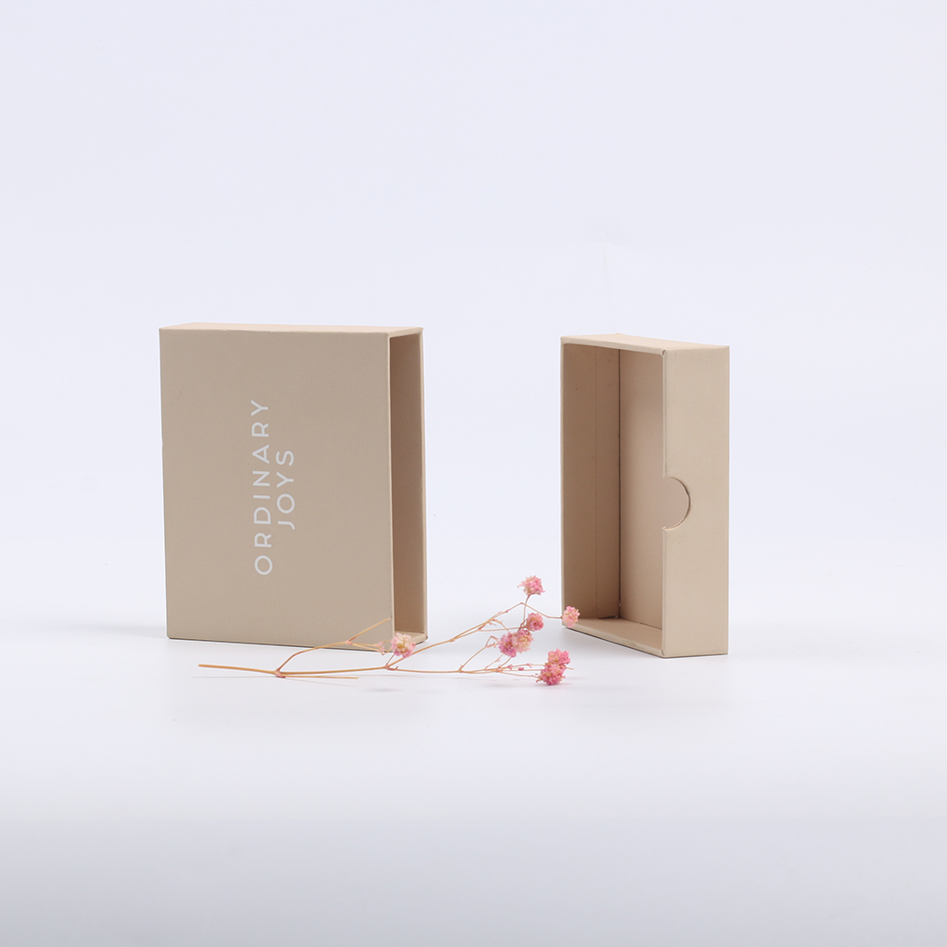 Sliding Drawer Box with Finger Hole