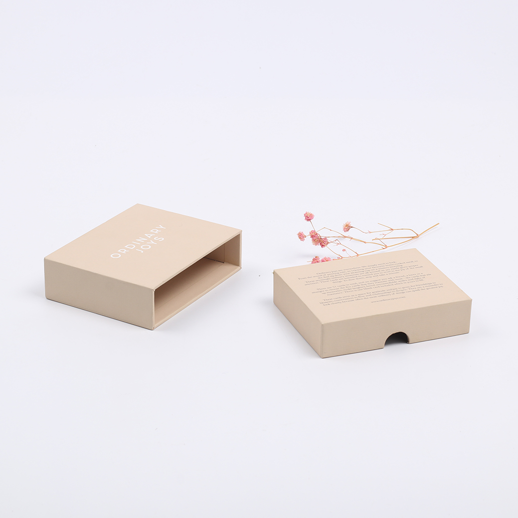 Sliding Drawer Box with Finger Hole