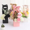 Disposable Folding Flower Box with Cutting Handle