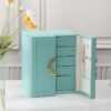 Multiple Layers PU Jewelry Box with Doors