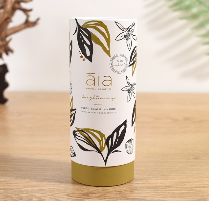 Natural Design Paper Tube for Cosmetic