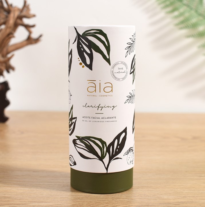 Natural Design Paper Tube for Cosmetic