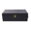 PU Wine Gift Box with Handle for Two Bottles