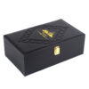 PU Wine Gift Box with Gold Stamping Logo