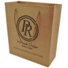 Thick Luxury Kraft Paper Bag with 1C printing Logo