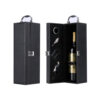 PU Wine Gift Box with Handle for One Bottle