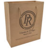 Thick Luxury Kraft Paper Bag with 1C printing Logo