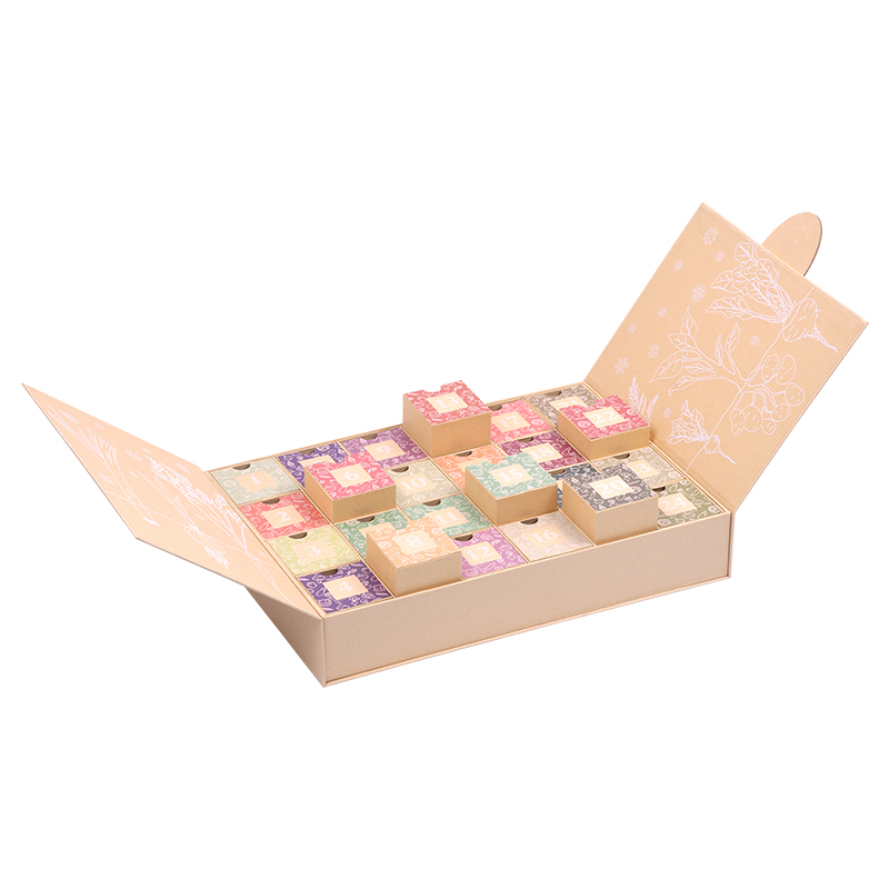 Calendar Box with Natural Pattern Printing