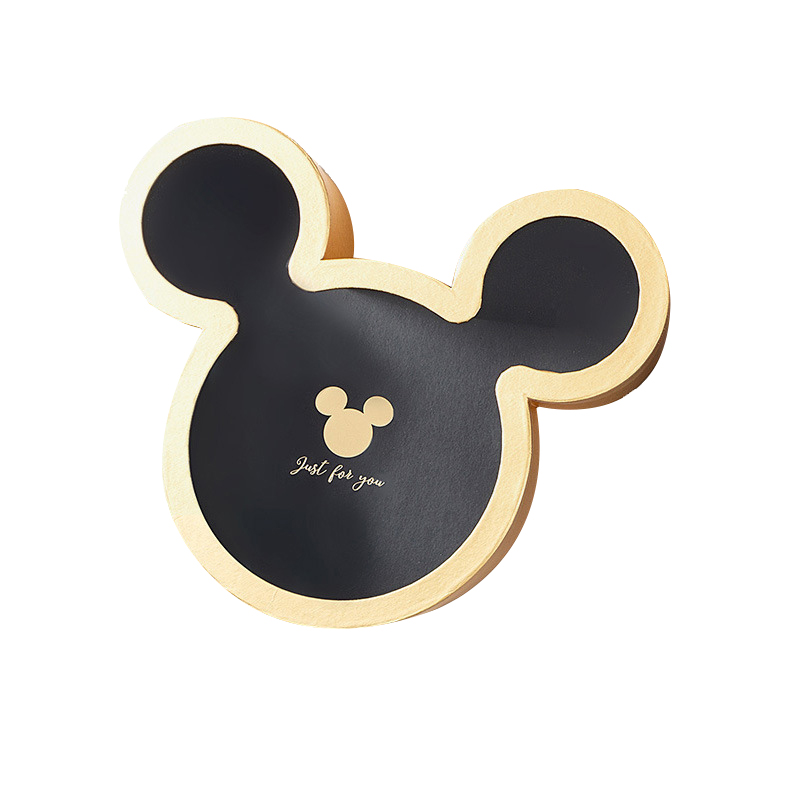 Mickey Mouse Shape Flower Box with Gold Stamping Logo