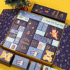 Calendar Box with X'mas Pattern Printing