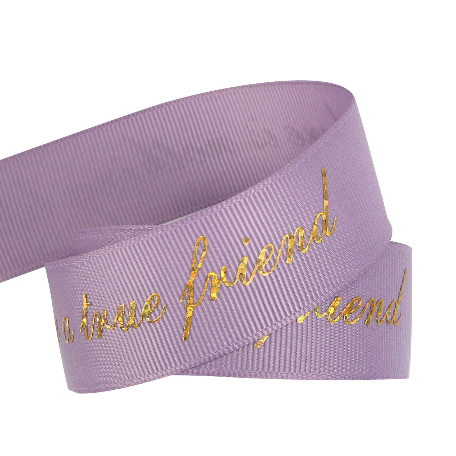 Colorful Custom Stamping Printing Ribbon Satin Rib