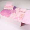 Pink Calendar Box with Offset Printing