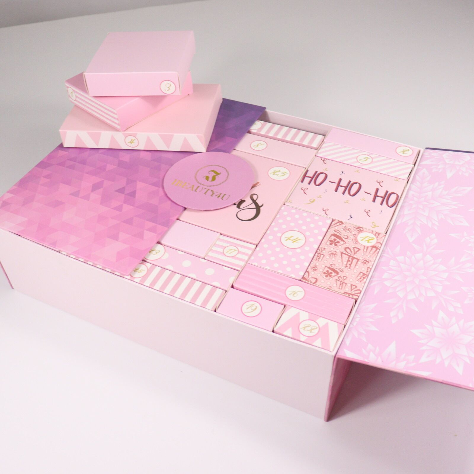 Pink Calendar Box with Offset Printing