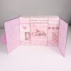 Pink Calendar Box with Offset Printing