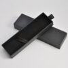 PU Leather Paper Sliding Drawer Box with Velvet