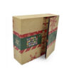 X'mas Calendar Box with Recycled Eco Kraft Paper