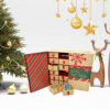 X'mas Calendar Box with Recycled Eco Kraft Paper