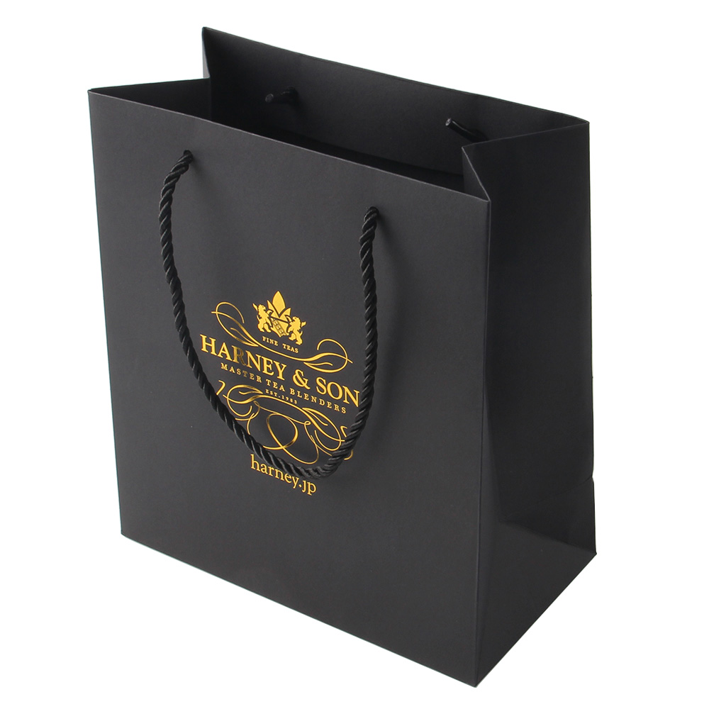 Big Gold Stamping Shopping Paper Bag