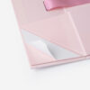 Pink Folding Box with Ribbon