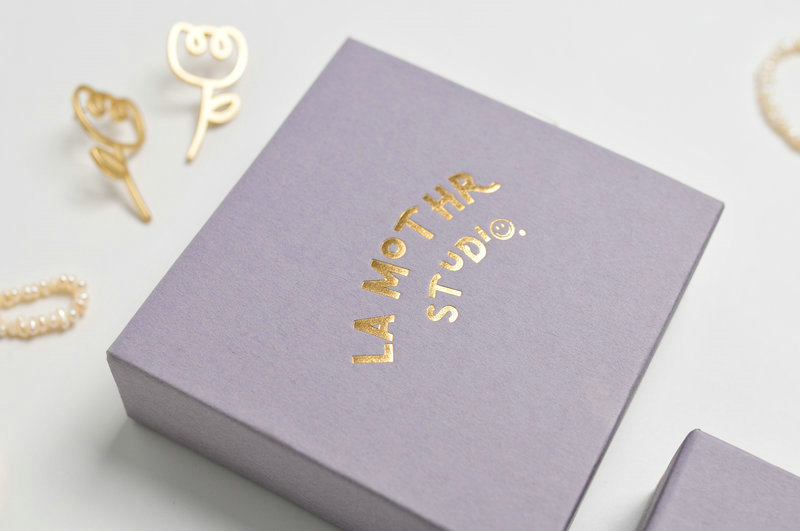 Jewelry Sliding Drawer Box with Velvet Pouch Bag