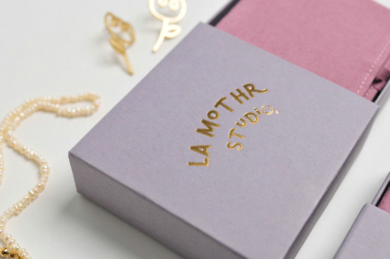 Jewelry Sliding Drawer Box with Velvet Pouch Bag