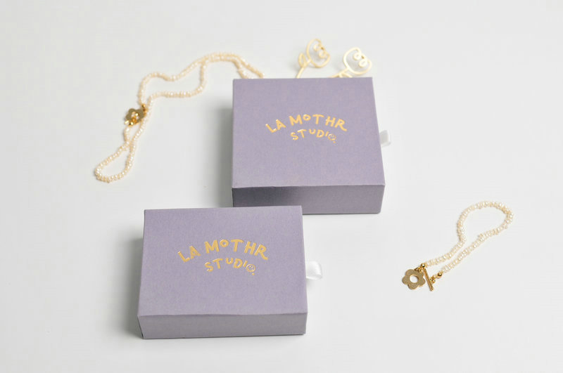 Jewelry Sliding Drawer Box with Velvet Pouch Bag