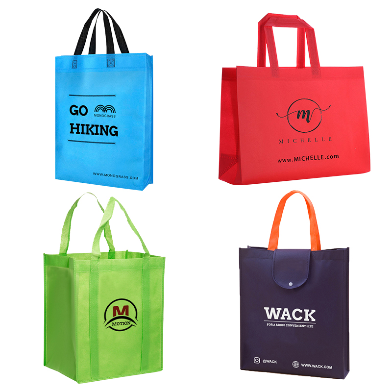 Non Woven Shopping Tote Bag with Button