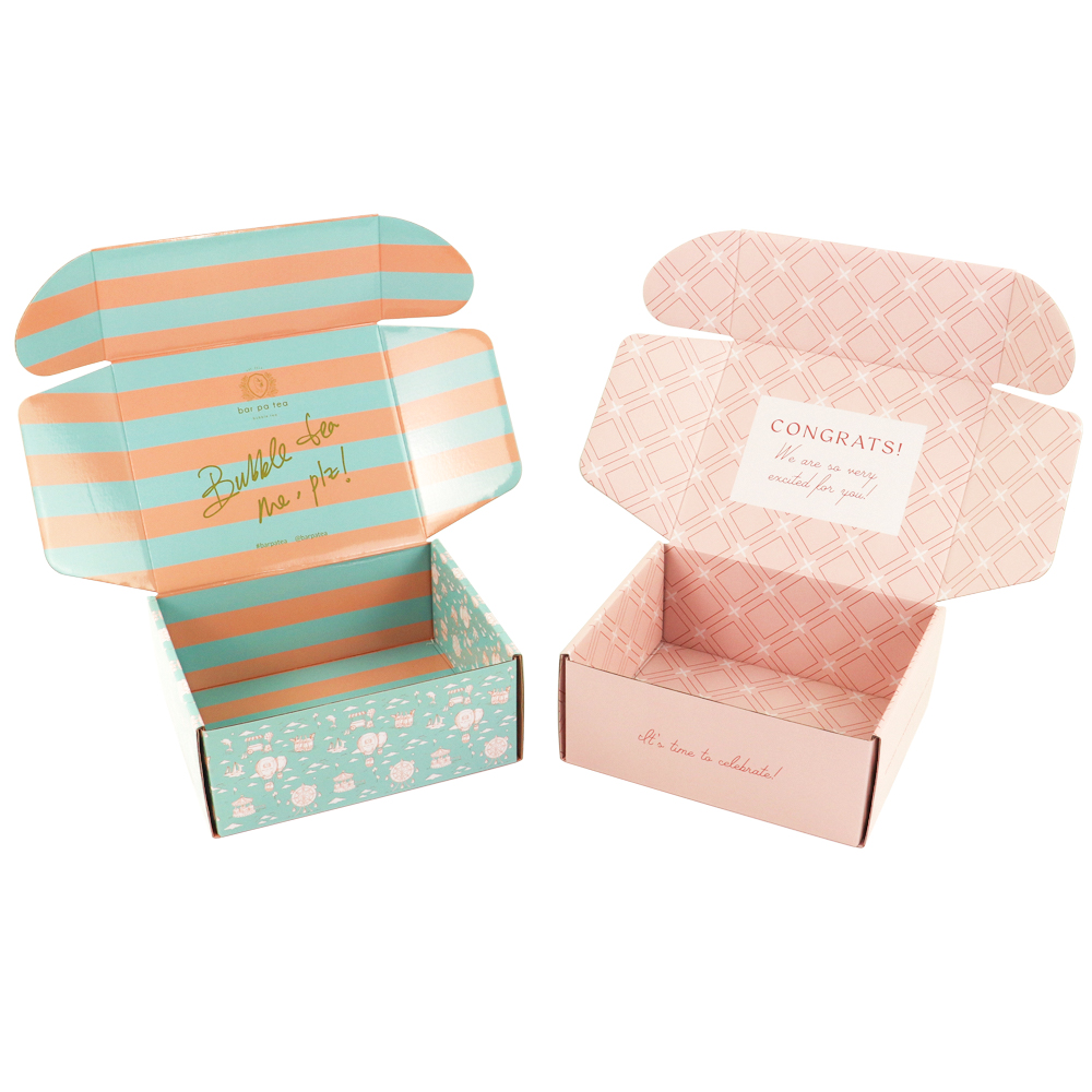 Mailer Box with Soft Color Printing