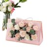 Easy to Carry Flower Gift Box with Gold Stamping