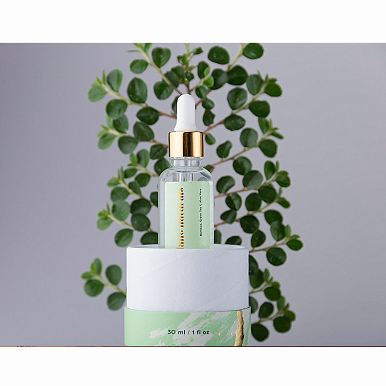 Printing&Gold Stamping Paper Tube for Cosmetic