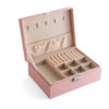 Square Shape PU Jewelry Box with Insert