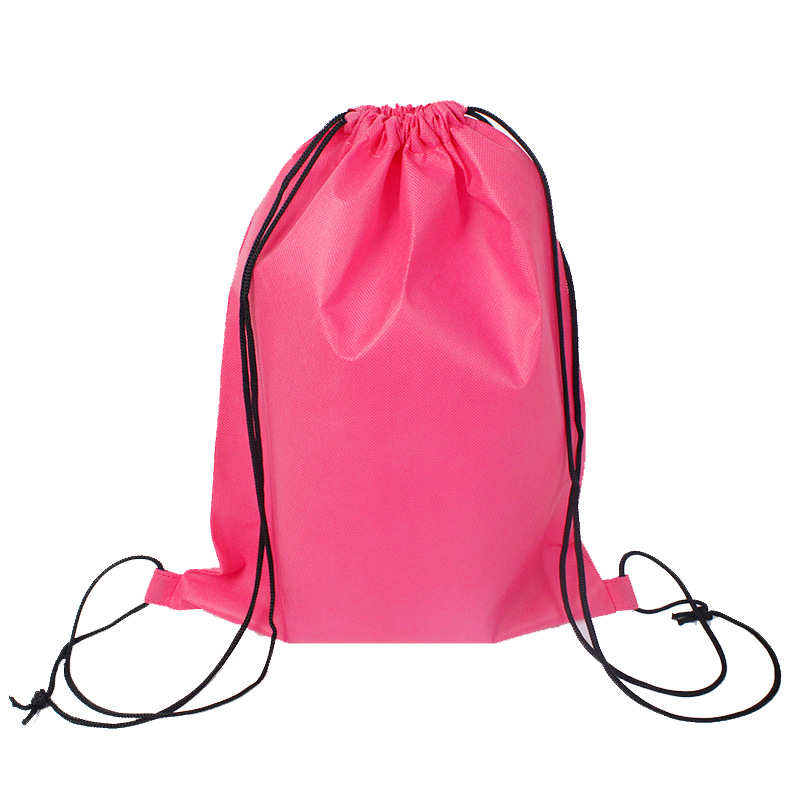 Recycled Non Woven Drawstring Backpack Bag