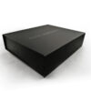 Matt Black Folding Box with Printing Inside