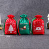 X'mas Non Woven Drawstring Backpack Bag