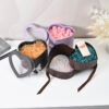 Heart Shape Flower Box with Top Window