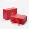 Crocodile Texture Folding Box with Gold Stamping