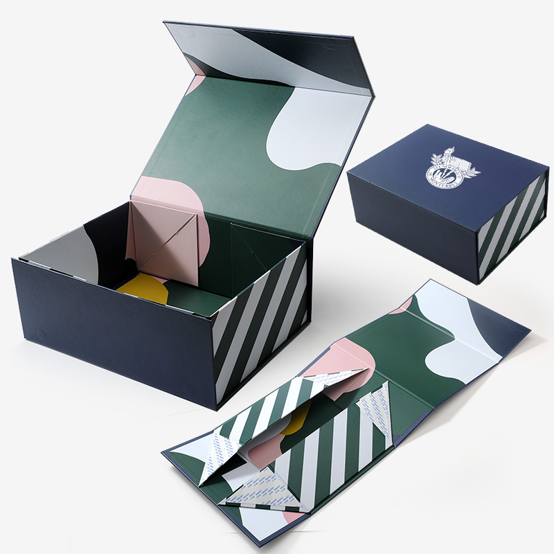 Folding Box with Colorful Printing Inside