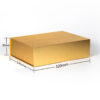 Color Textured Shiny Paper Folding Box