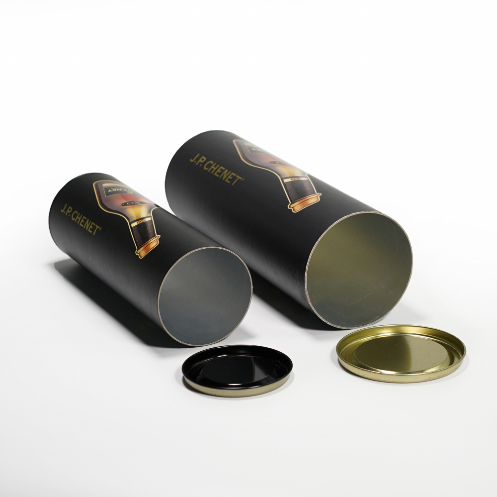 Printing&UV Luxury Paper Tube for Wine