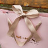 Luxury Shopping Paper Bag with Ribbon Bow Tie