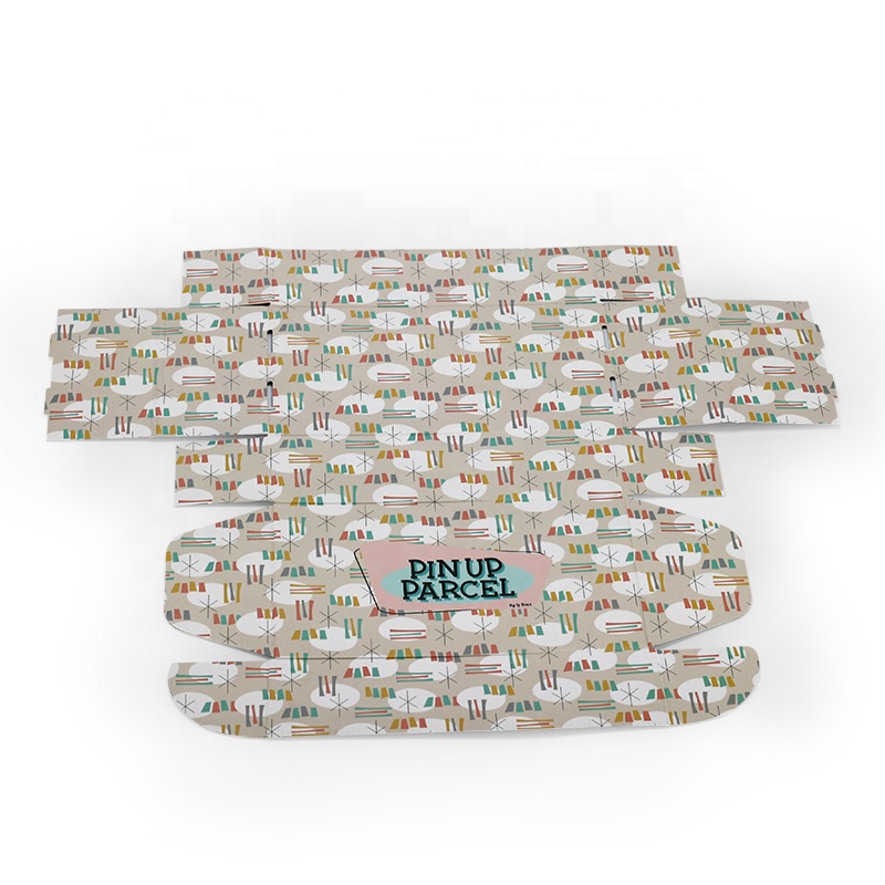 Colorful Mailer Box with White Paper Inside